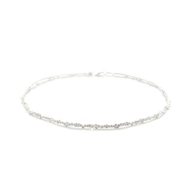 collier de petite cercles en argent
